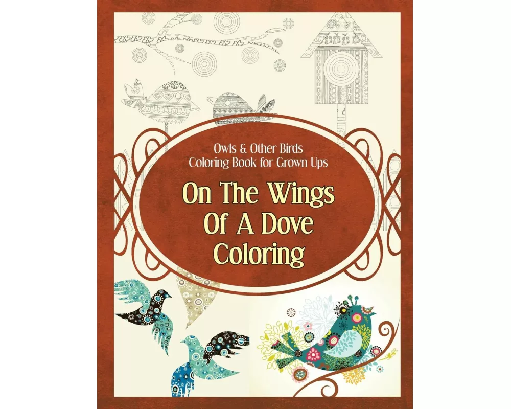 Owls & Other Birds Coloring Book for Grown Ups