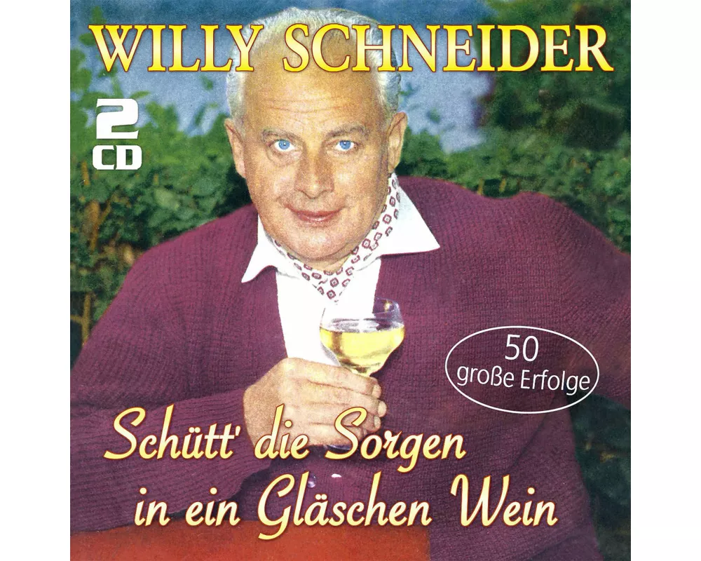Schütt' Die Sorgen In Ein Gläschen Wein-50 Groáe