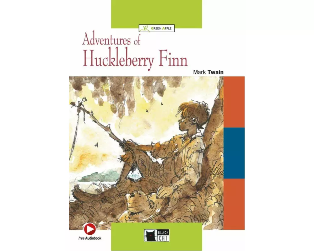 The Adventures of Huckleberry Finn. Buch + Audio-CD