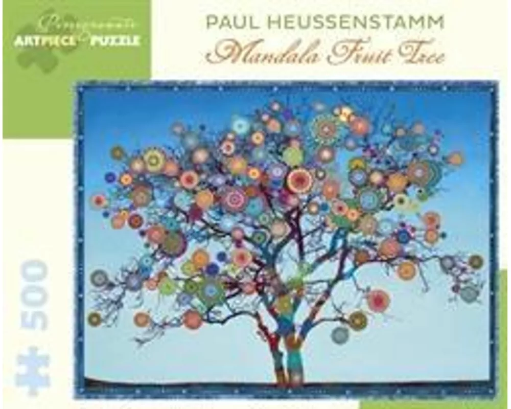 Paul Heussenstamm Mandala Fruit Tree 500-Piece Jigsaw Puzzle