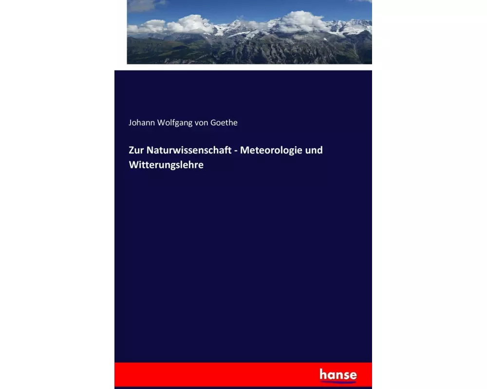 Zur Naturwissenschaft - Meteorologie und Witterungslehre