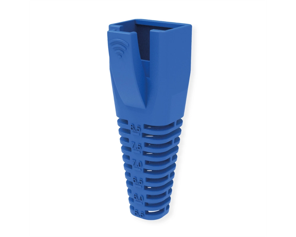 ROLINE Knickschutztülle für RJ-45, 10 Stck, blau