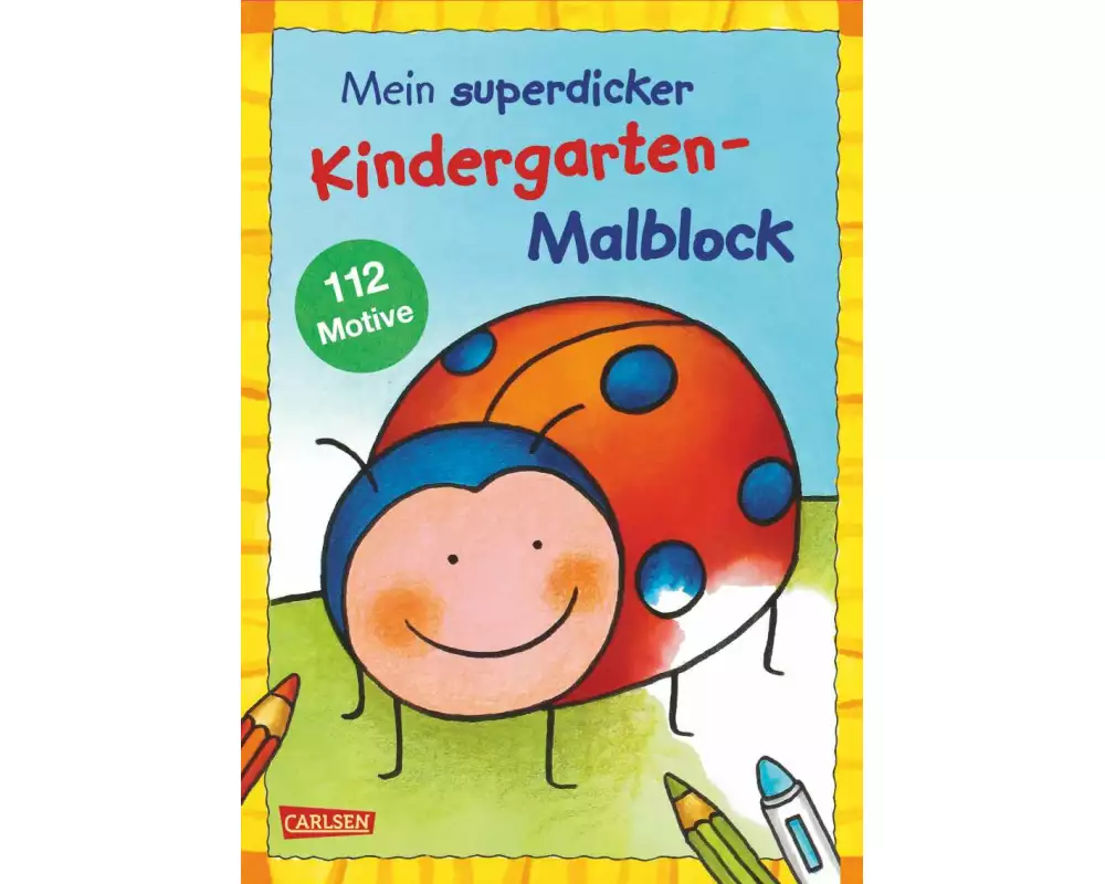 Mein superdicker Kindergarten-Malblock