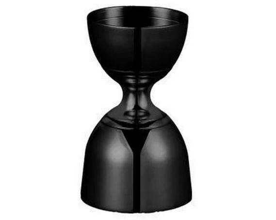 Speakeasy Bell Jigger 30/60 ml 1 Stück, Schwarz
