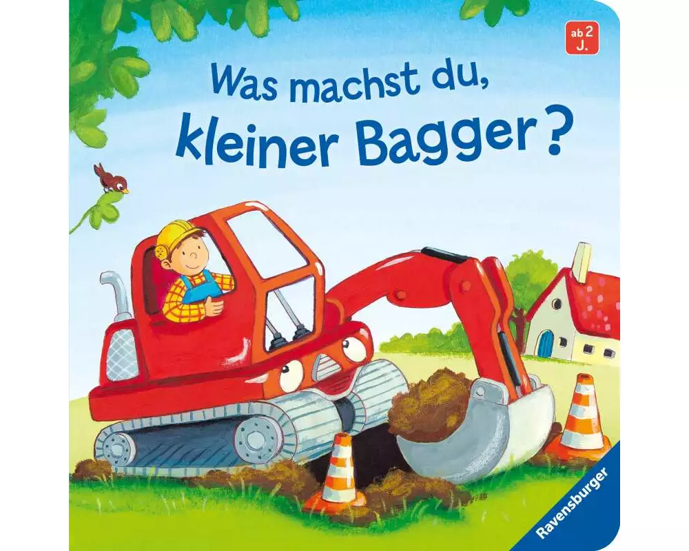 Was machst du, kleiner Bagger?