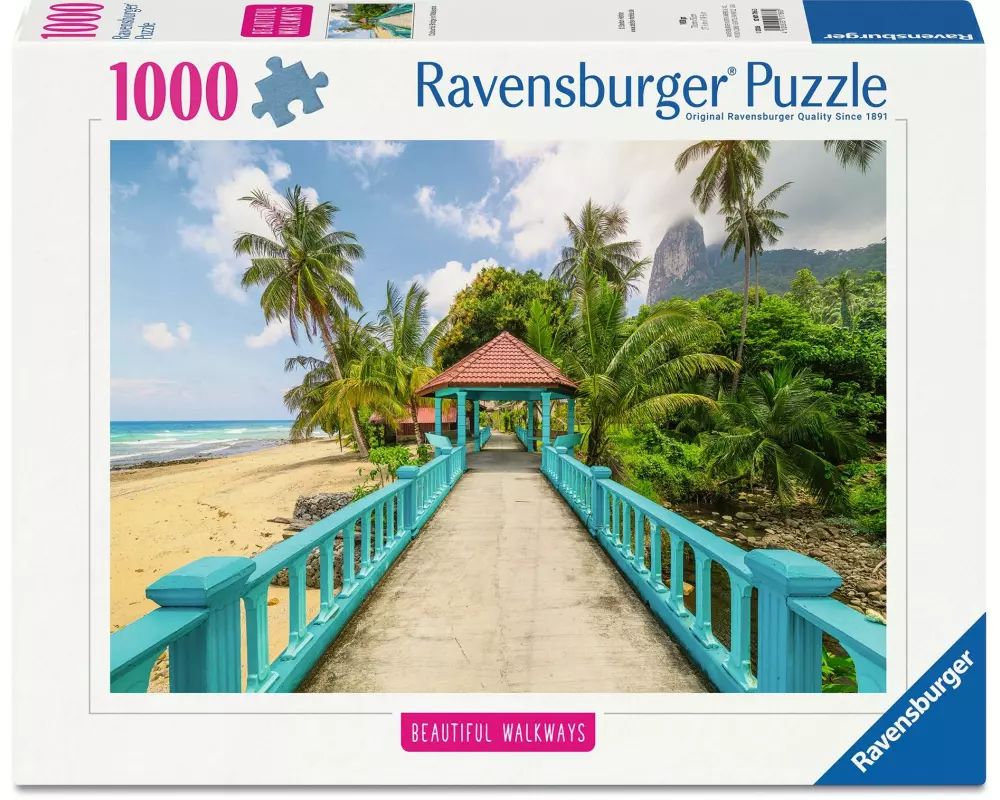 Ravensburger Puzzle Farbenfrohe Brücke in Malaysia 1000 Teile