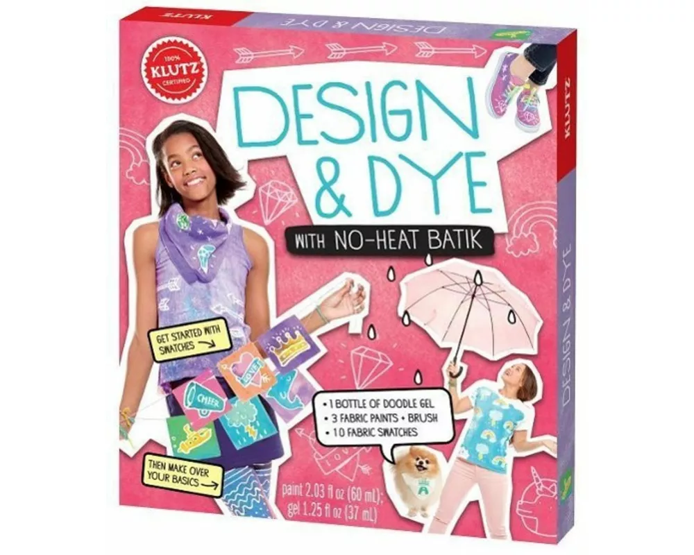 Fabric Doodles: Design & Dye with No-Heat Batik