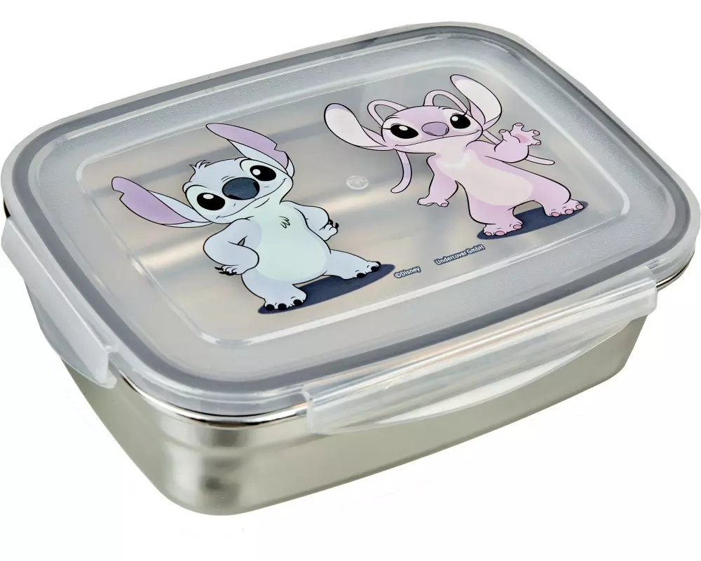 Undercover Lunchbox Edelstahl Lilo & Stitch Silber/Grau
