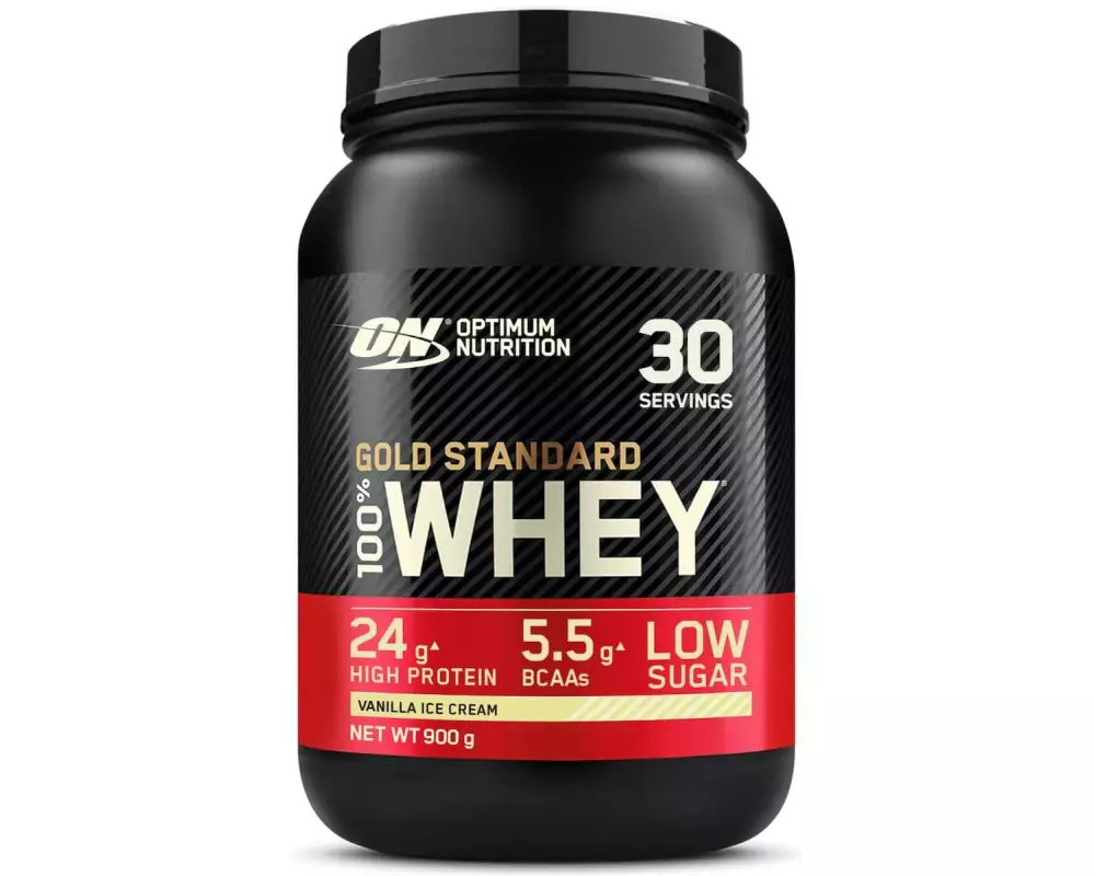 Optimum Nutrition Gold Standard 100% Whey Vanille 900 g