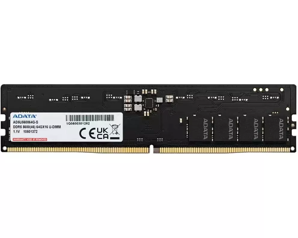 ADATA DDR5-RAM AD5U560064G-S 5600 MHz 1x 64 GB