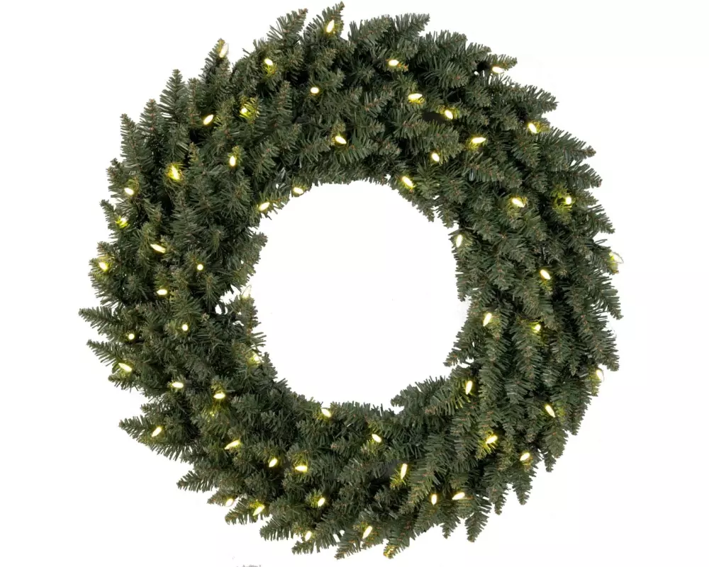 Star Trading LED-Weihnachtskranz Calgary, Ø 70 cm