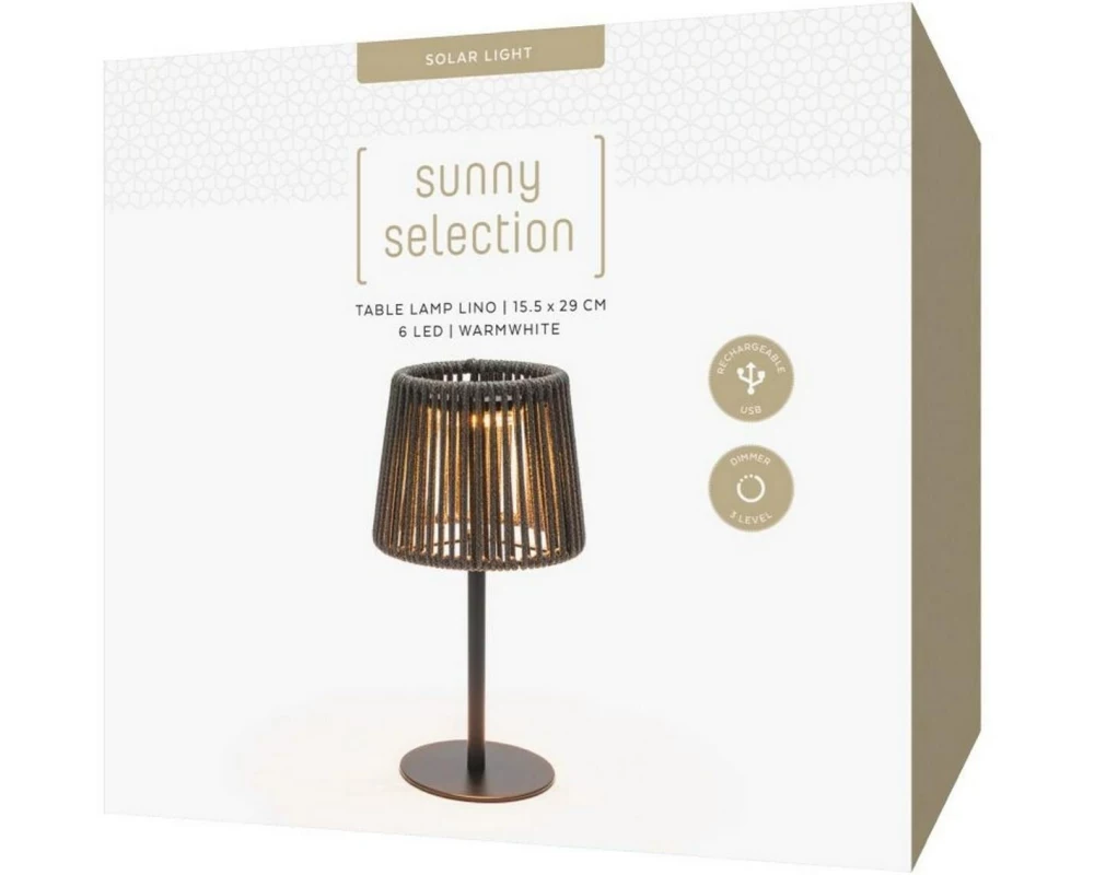 STT Tischleuchte Lino Schwarz