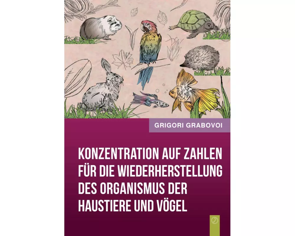Konzentration auf Zahlen für die Wiederherstellung des Organismus der Haustiere und Vögel