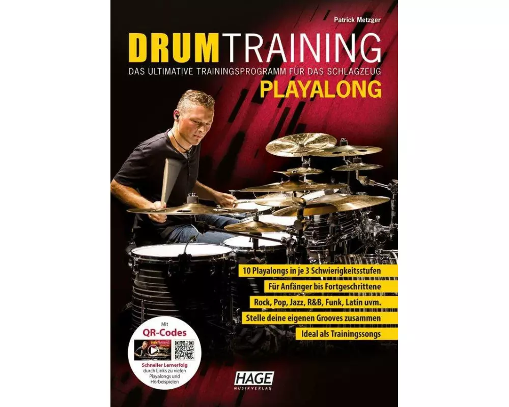 Drum Training Playalong + MP3-CD