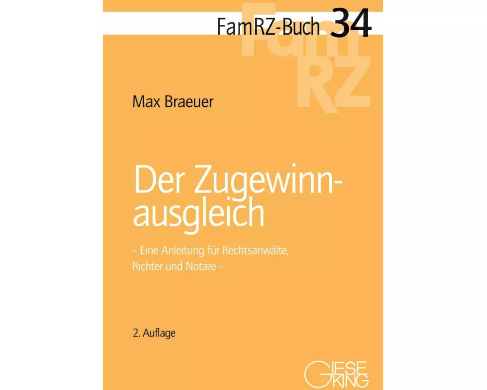 Der Zugewinnausgleich