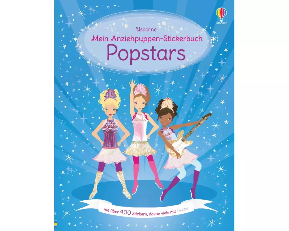 Mein Anziehpuppen-Stickerbuch: Popstars