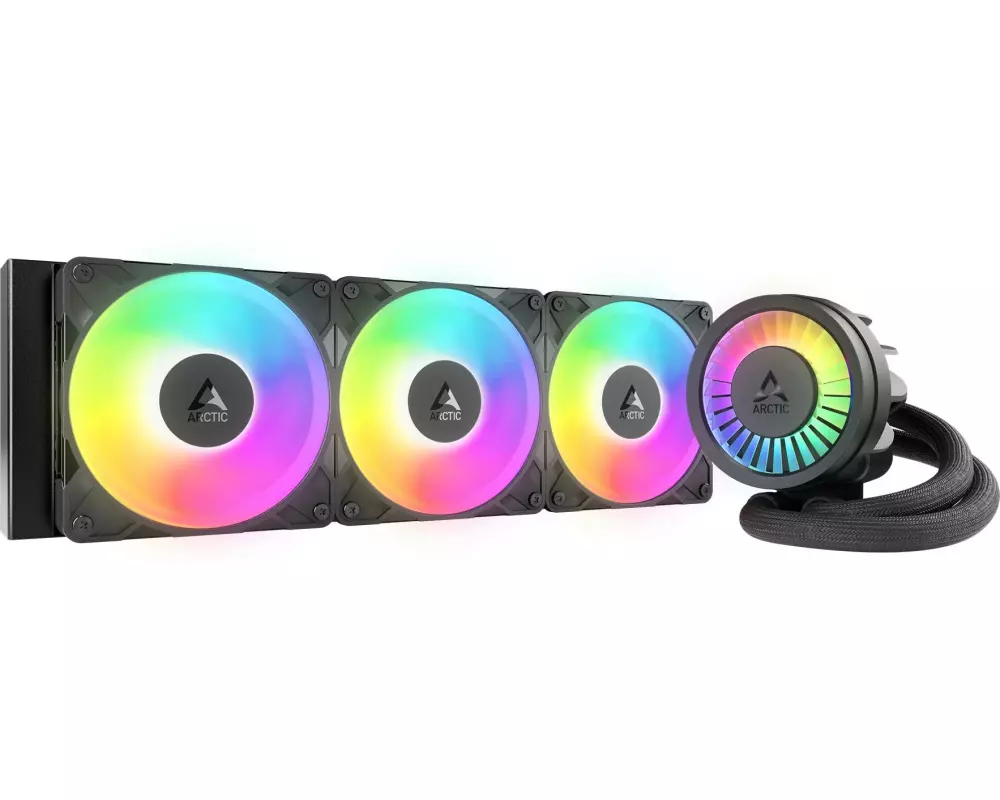 Arctic Cooling Wasserkühlung Liquid Freezer III Pro 360 A-RGB Schwarz