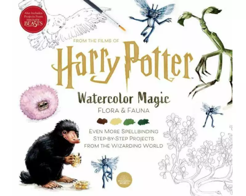 Harry Potter: Watercolor Magic: Flora & Fauna