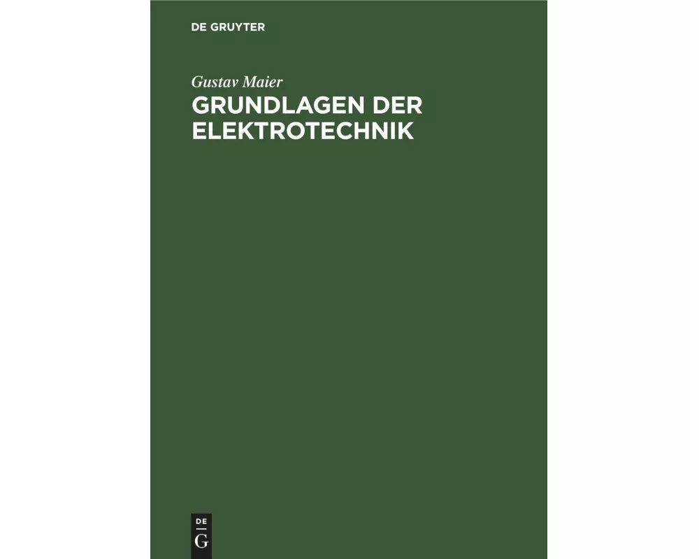 Grundlagen der Elektrotechnik