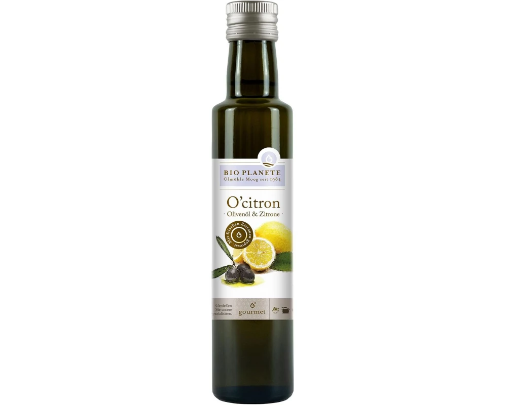 Bio Planete O'Citron Olivenöl und Zitrone 250 ml