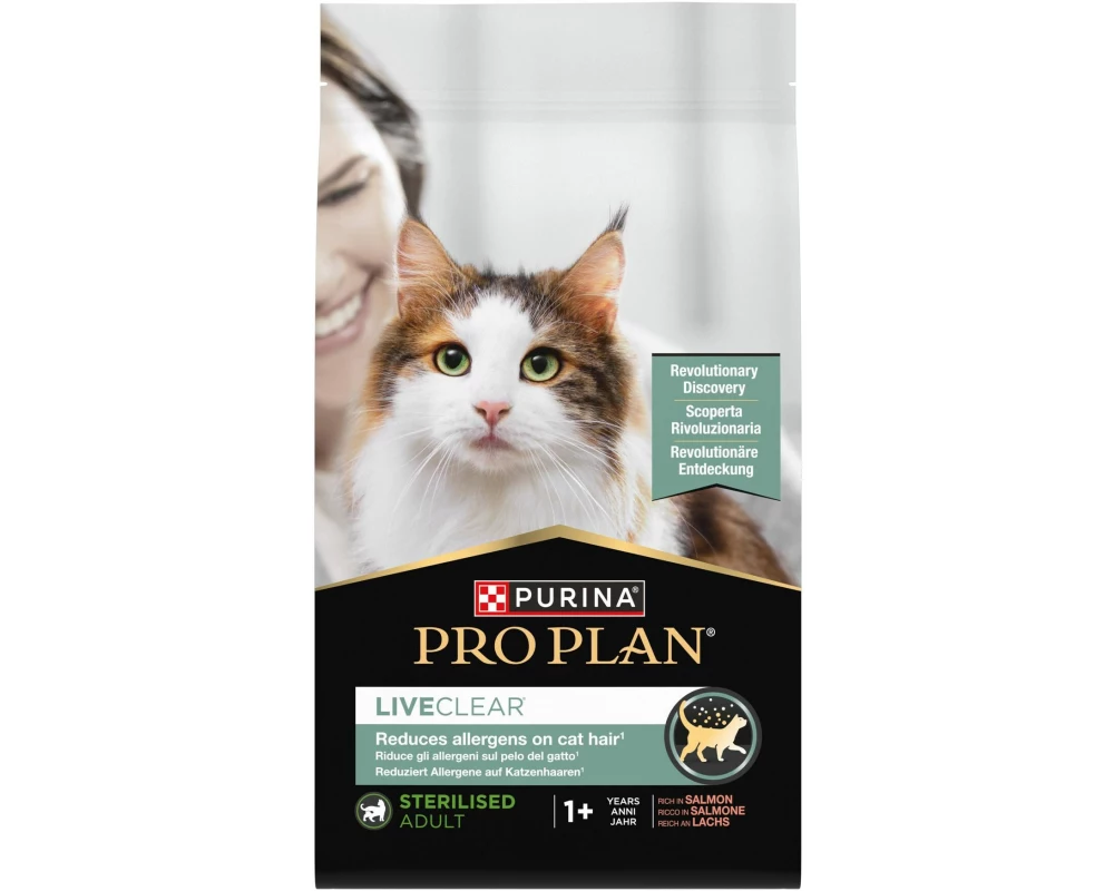 Purina Pro Plan Trockenfutter Live Clear Adult Lachs 1.4 kg