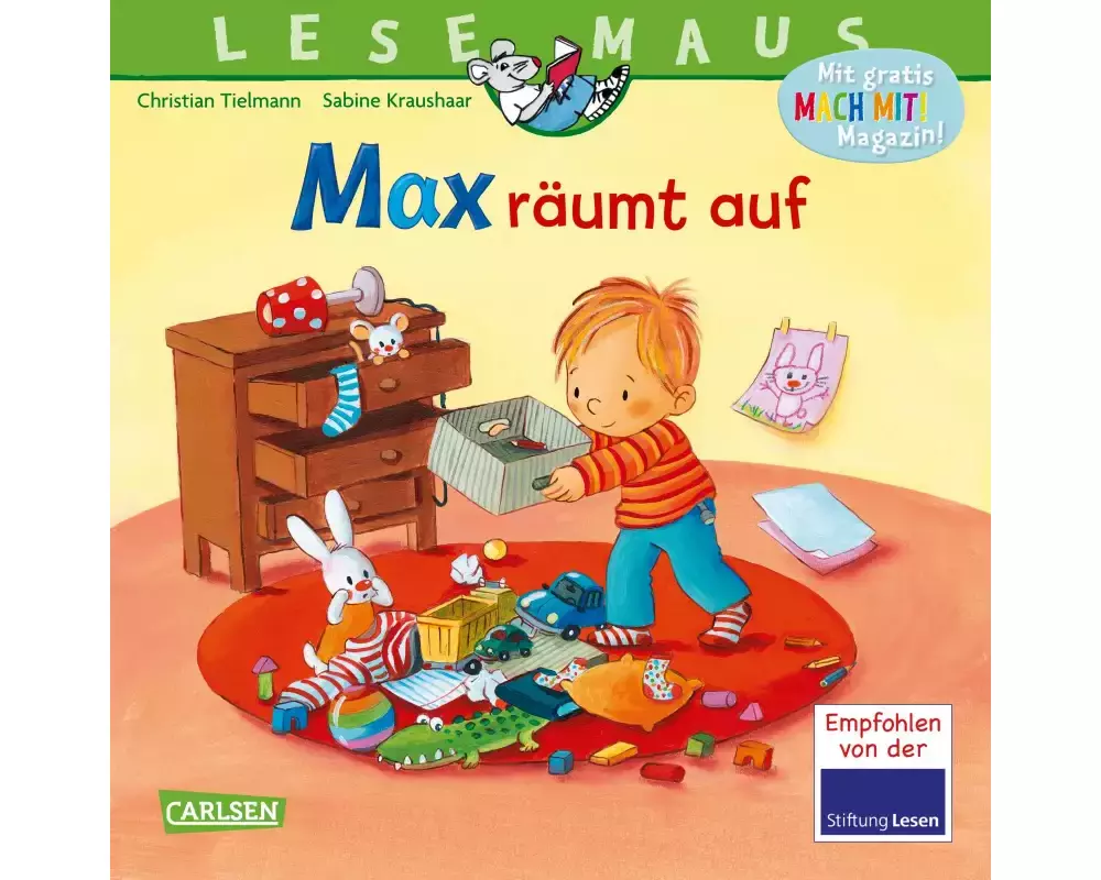 LESEMAUS 119: Max räumt auf