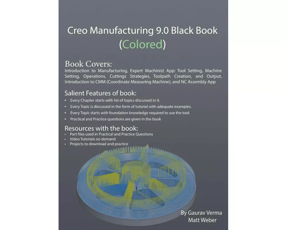 Creo Manufacturing 9.0 Black Book (Colored)
