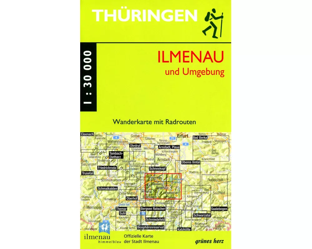 Wanderkarte Ilmenau