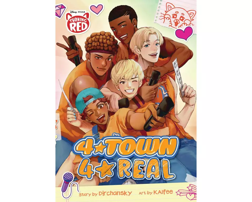 Disney and Pixar's Turning Red: 4*Town 4*Real : The Manga