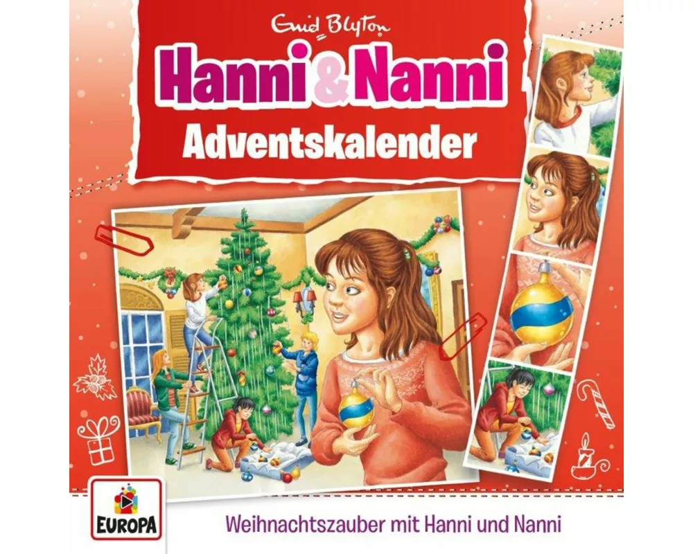 Hanni und Nanni Adventskalender - Weihnachtszauber mit Hanni und Nanni