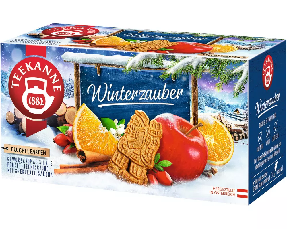 Teekanne Teebeutel Winterzauber 20 Beuetl. 60g