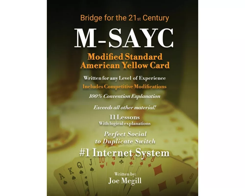 Modified Standard American Yellow Card