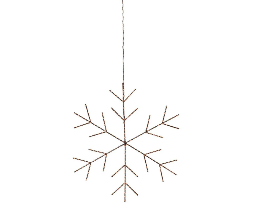 STT LED-Figur Angel Flake 50 cm, Schwarz