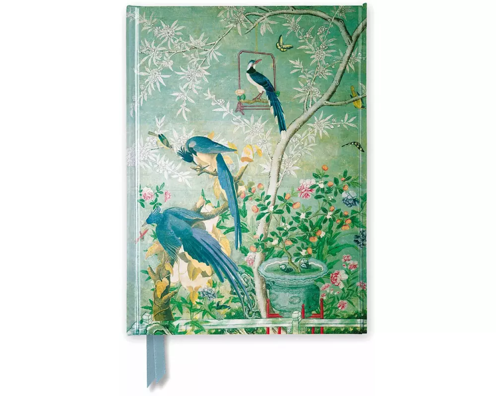 John James Audubon: ‘A Pair of Magpies’ from The Birds of America (Foiled Journal)