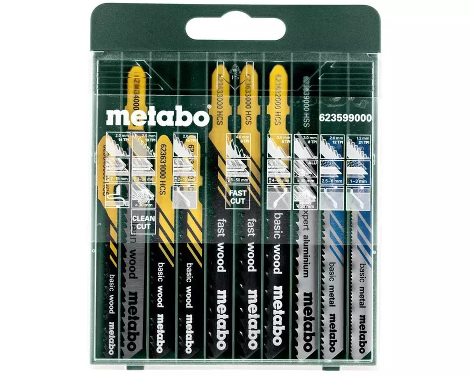 Metabo Stichsägeblätter-Set 10-teilig