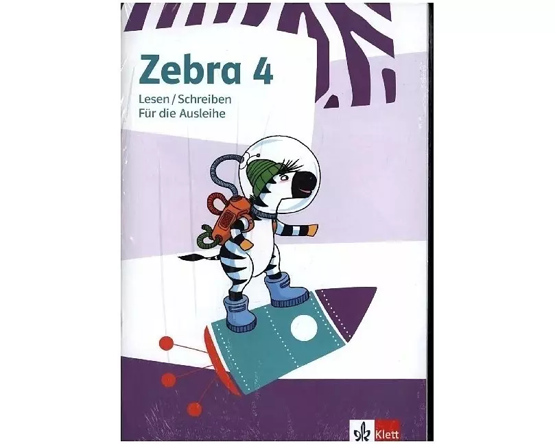 Zebra 4. Paket: Heft Lesen/Schreiben ausleihfähig und Heft Sprache ausleihfähig Klasse 4
