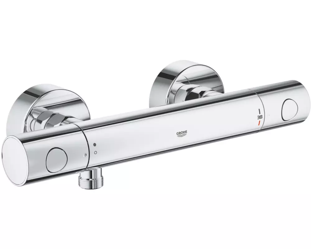 GROHE Duscharmatur Grotherm 800 Cosmopolitan mit S-Anschlüsse