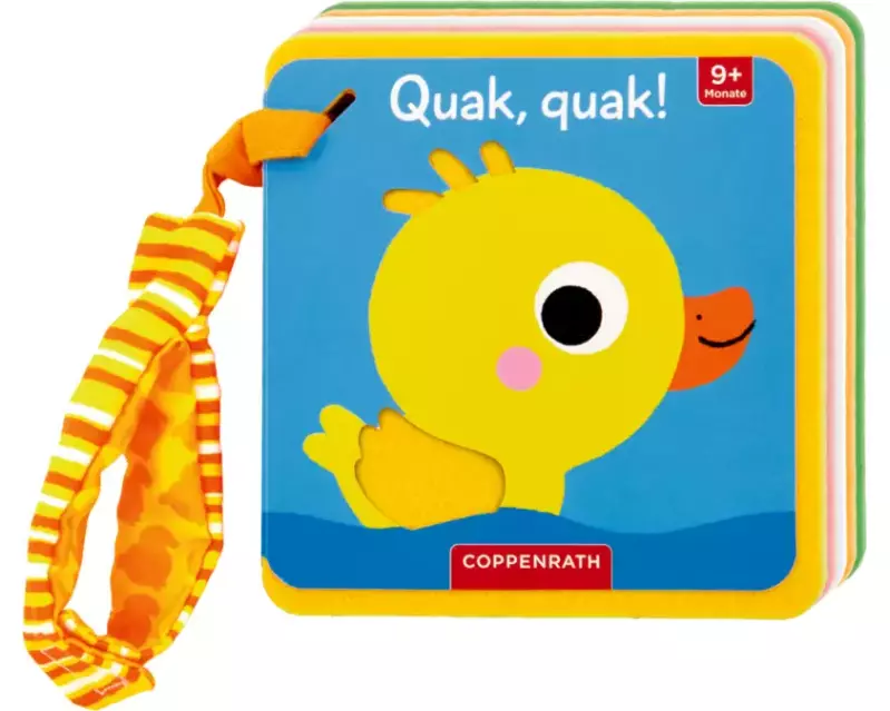 Mein Filz-Fühlbuch für den Buggy: Quak, quak!