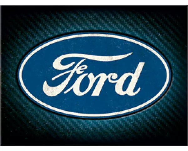 Magnet. Ford / Logo Blue Shine