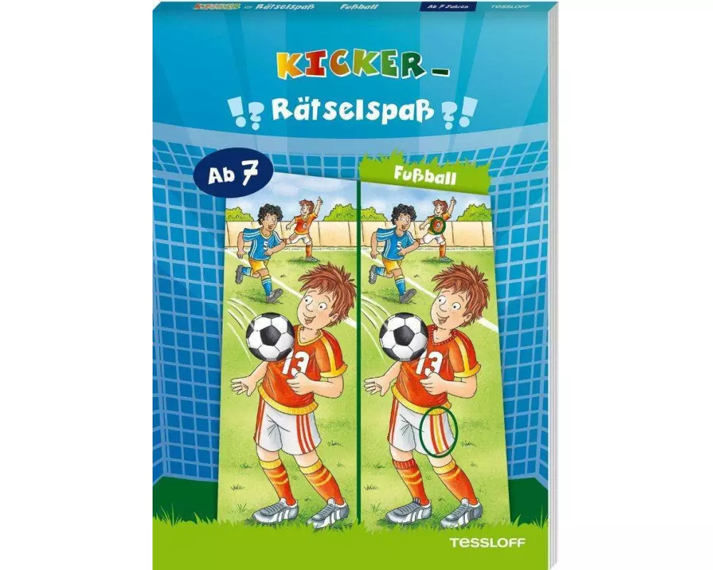 Kicker-Rätselspaß. Fußball