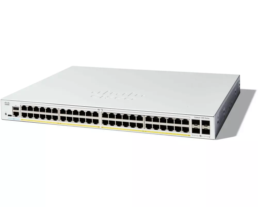 Cisco Switch Catalyst C1200-48T-4X 52 Port