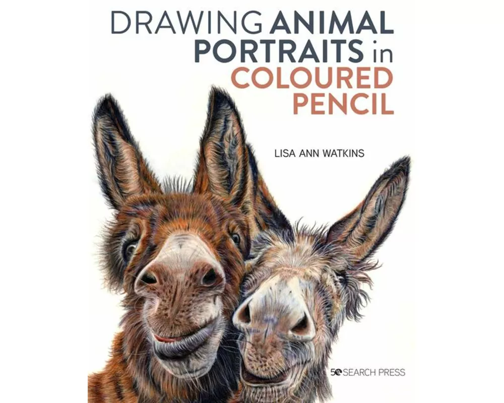 Drawing Animal Portraits in Coloured Pencil