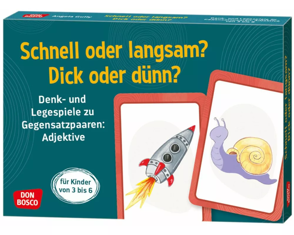 Schnell oder langsam? Dick oder dünn?
