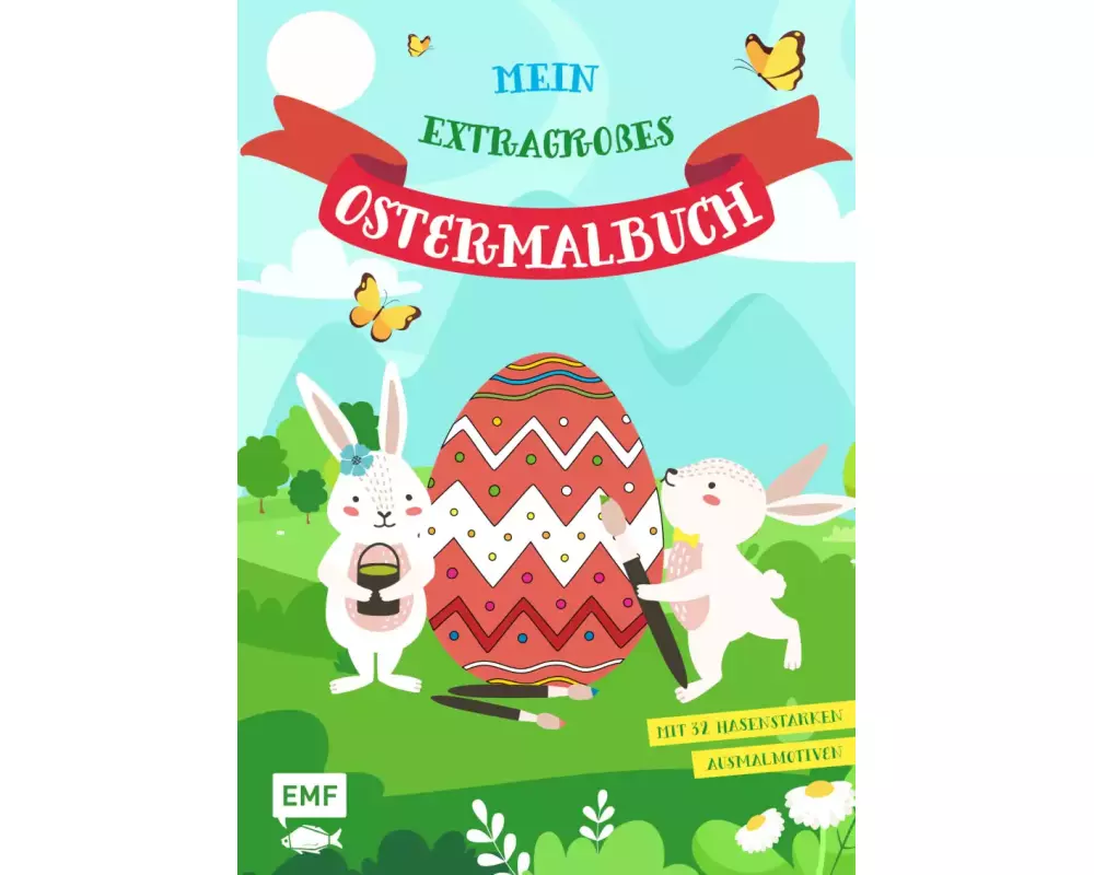 Mein extragroßes Ostermalbuch