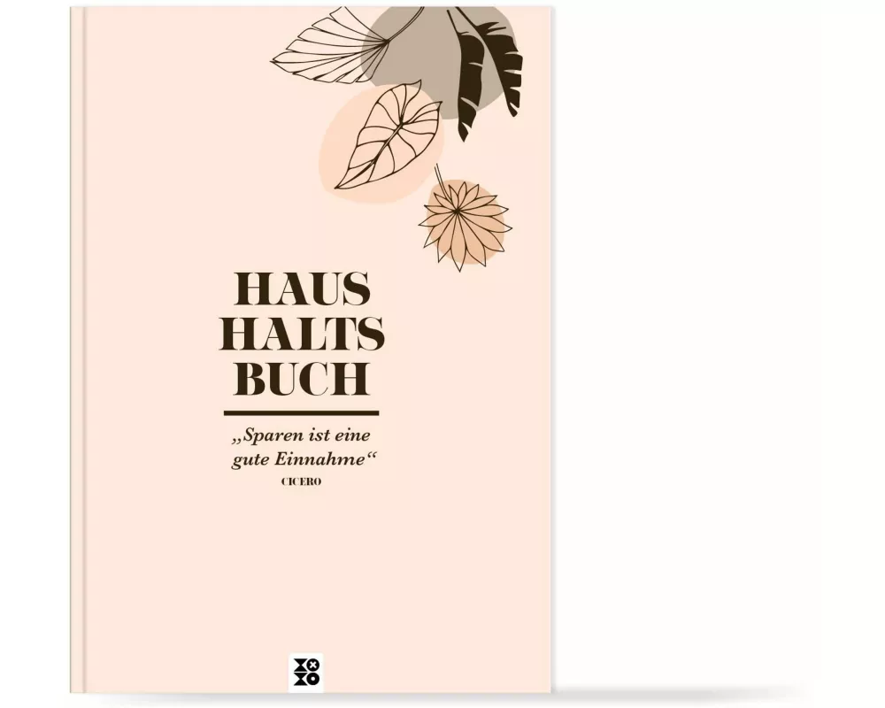 Haushaltsbuch "leavesline art"