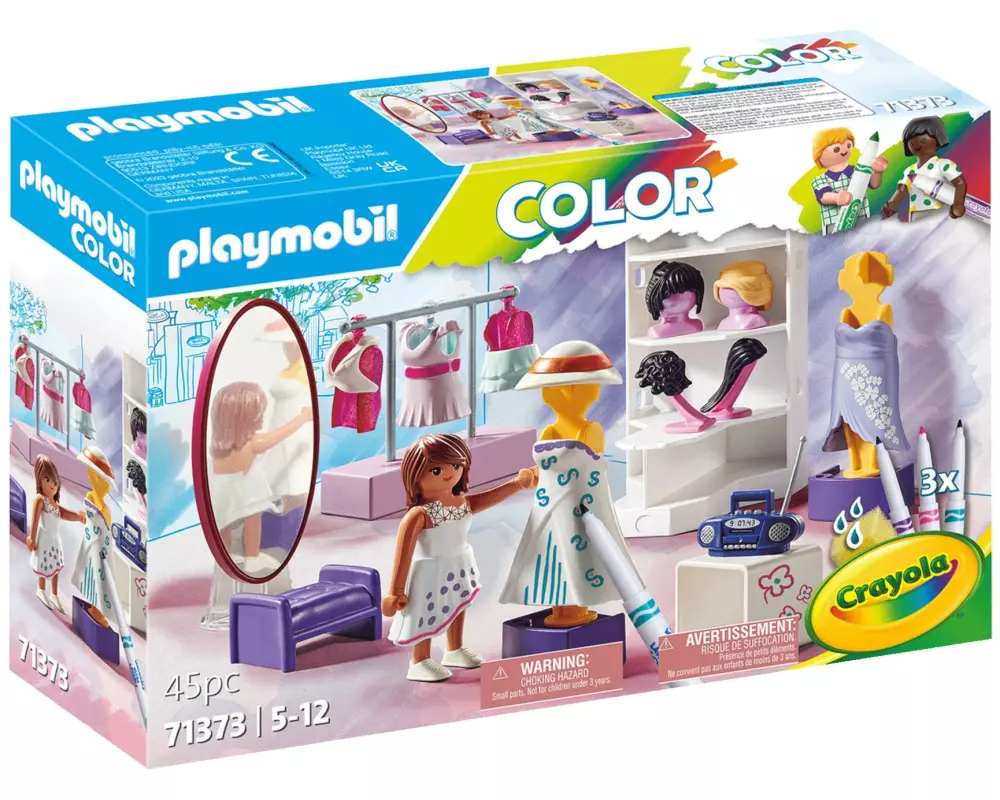 Playmobil Color Fashion Design Set 71373