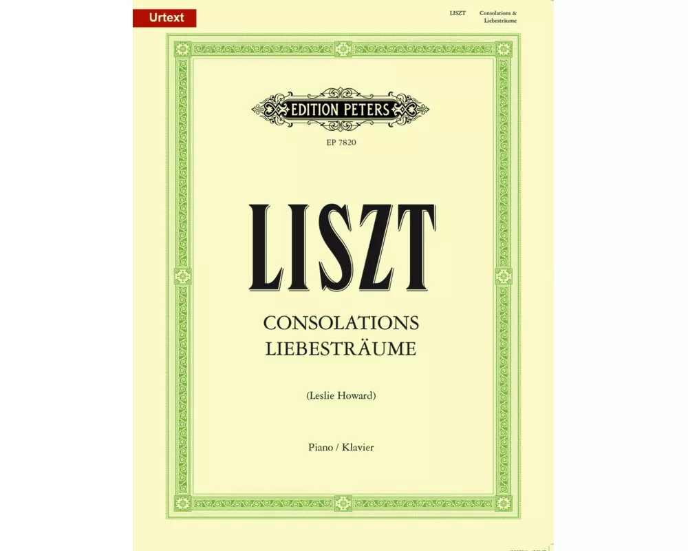 Consolations and Liebestrume for Piano
