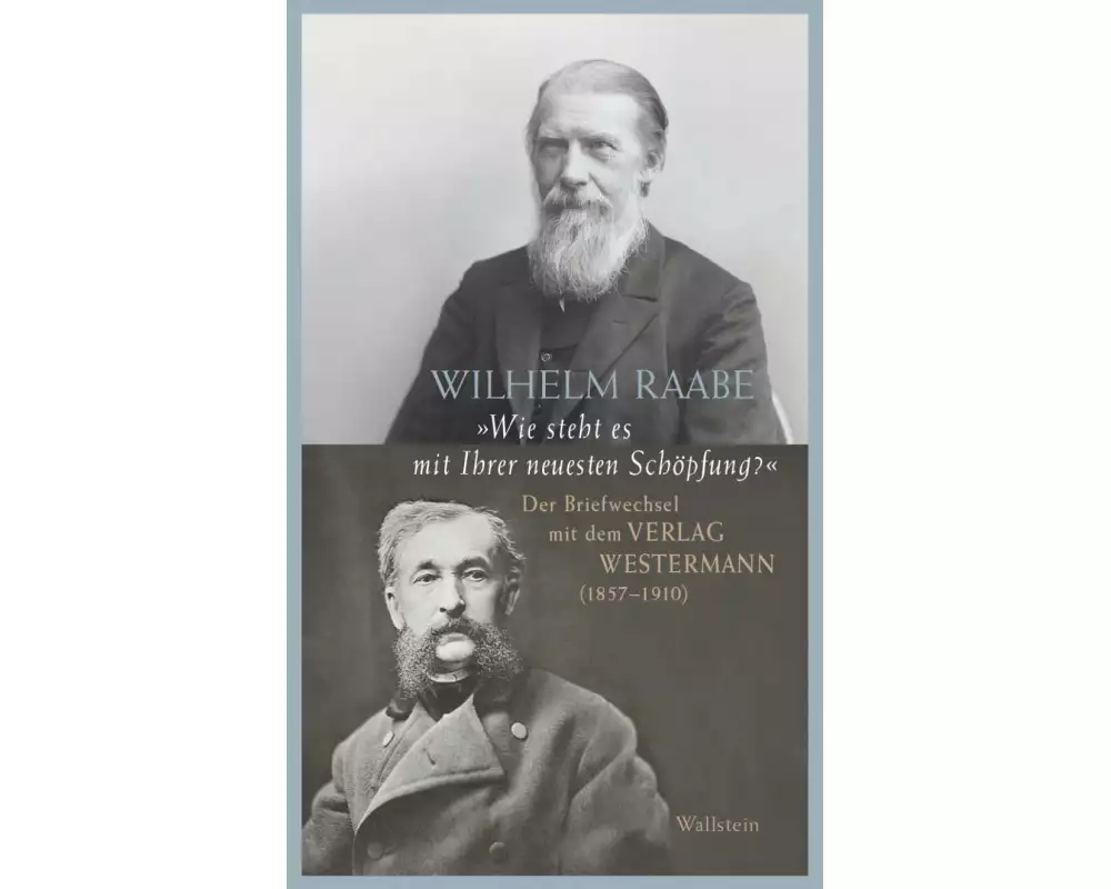 Der Briefwechsel mit dem Verlag Westermann (1857-1910)