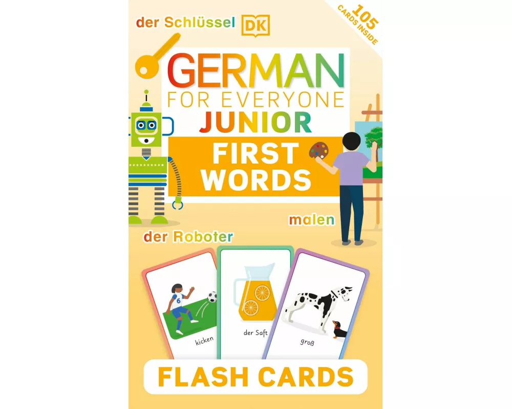 German for Everyone Junior First Words Flash Cards