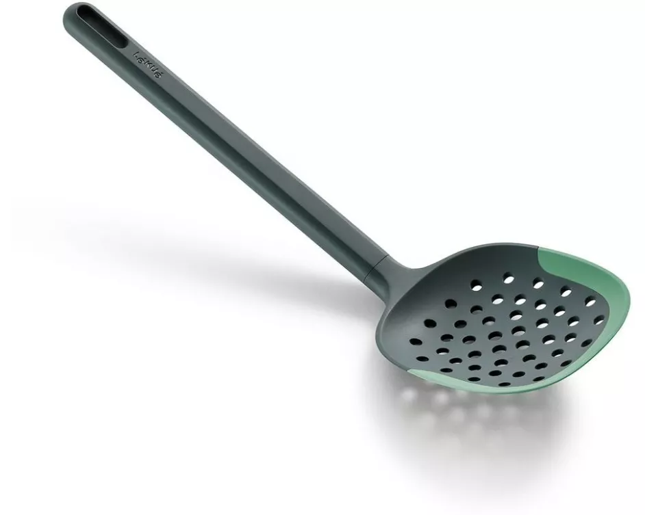 Lékué Schaumlöffel PBT/Silikon, Grün/Schwarz